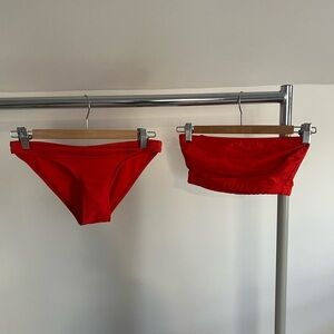 Target red bikini size XS